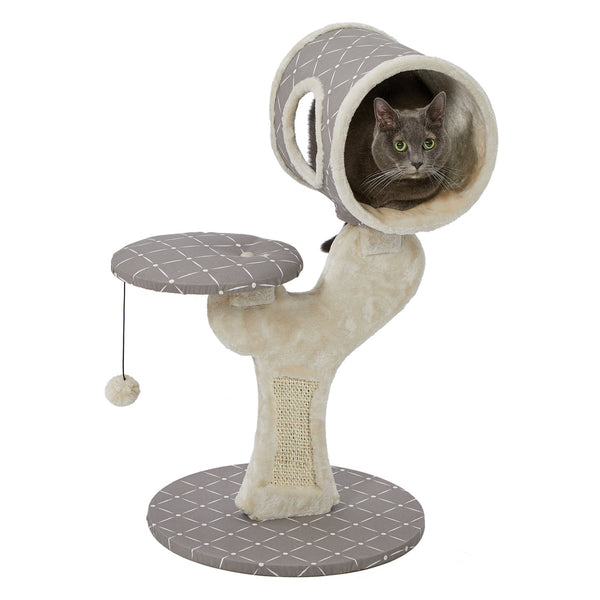 Midwest Feline Nuvo Salvador Cat Furniture Mushroom 22" x 17.75" x 30.75"