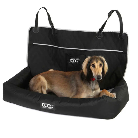 DOOG Pet Car Seat Large Black 39.5" x 15.6"