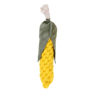 Doog Country Tails Corn Toy Yellow 3.14" x 1.96" x 10.23"