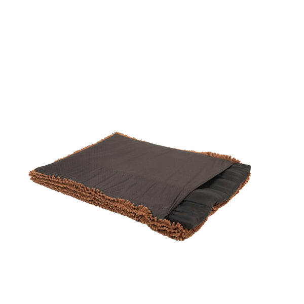 DGS Pet Products Dirty Dog Cushion Pad Large Brown 23" x 36" x 2.5"