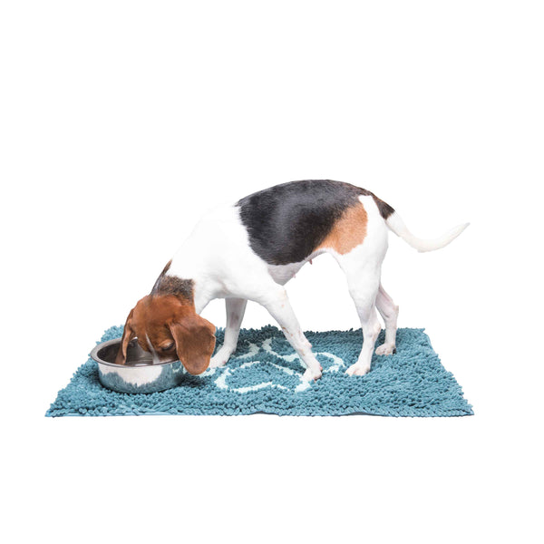 DGS Pet Products Dirty Dog Door Mat Large Pacific Blue 35" x 26" x 2"