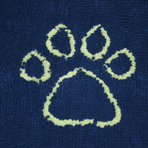 DGS Pet Products Dirty Dog Door Mat Small Marine/Lime Green 23" x 16" x 2"