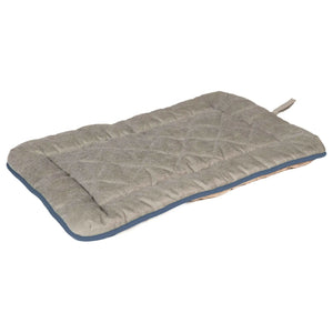 DGS Pet Products Chenille Pet Sleeper Cushion Small Grey/Blue 19" x 24" x 1"