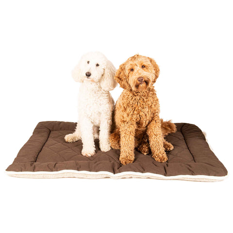 DGS Pet Products Pet Cotton Canvas Sleeper Cushion Extra Extra Large Espresso 30" x 48" x 1"