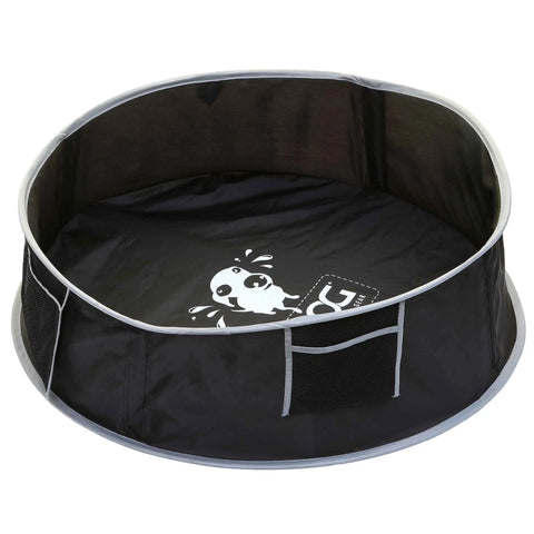 Doog Pop-Up Dog Pool Small Black 25" x 9" x 25"