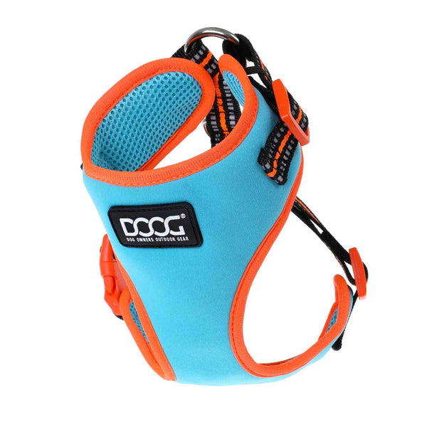 DOOG Neoflex Dog Harness Beethoven Neon Extra Small Orange/Blue