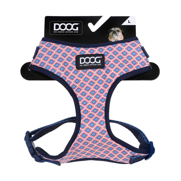 DOOG Neoflex Dog Harness Gromit Small Blue/Pink
