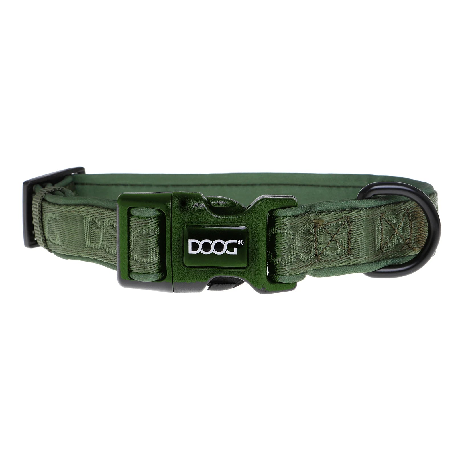 Doog Neosport Neoprene Dog Collar Medium Green