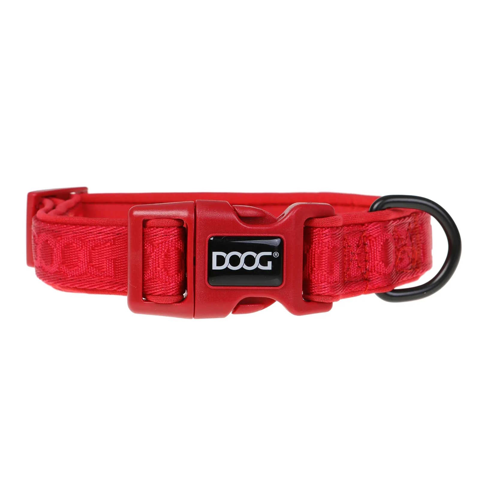 DOOG Neosport Neoprene Dog Collar Large Red