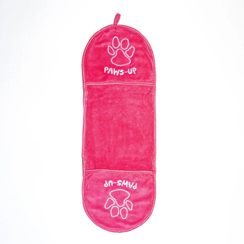Paws Up Pink Towel XL Extra Large Pink