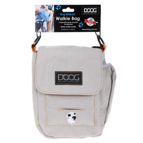 DOOG Walkie Bag Grey 3.5" x 8" x 10"