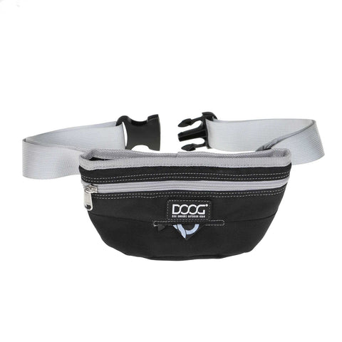 DOOG Treat and Training Pouch with Hinge Closure Large Black/Grey 2.78" x 7.87" x 4.72"