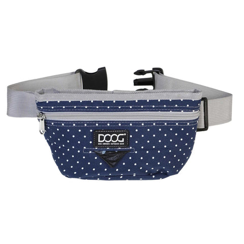 DOOG Treat and Training Pouch with Hinge Closure Large Navy/Grey 2.78" x 7.87" x 4.72"