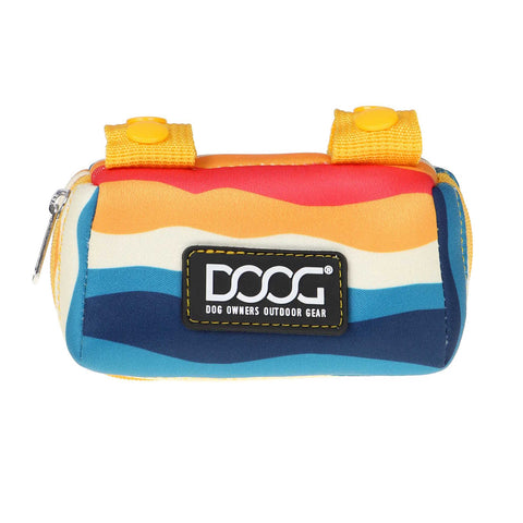 DOOG Neoprene Walkie Pouch Yellow/Blue/Red 3.93" x 2.75" x 1.57"