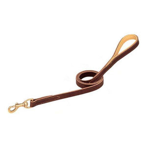 Weaver Deer Ridge Leather Leash Chestnut 3/4" x 72"