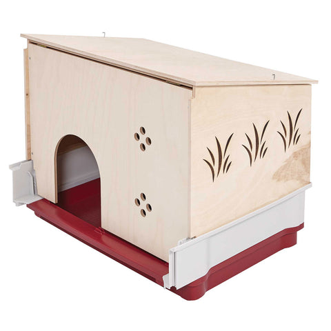 Midwest Wabbitat Deluxe Rabbit Home Wood Hutch Extension Wood 37" x 19" x 20"