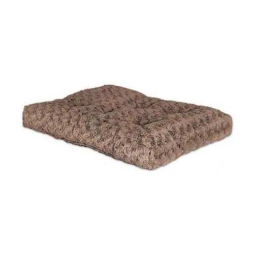 Midwest Quiet Time Deluxe Ombre' Dog Bed Mocha 17" x 11"
