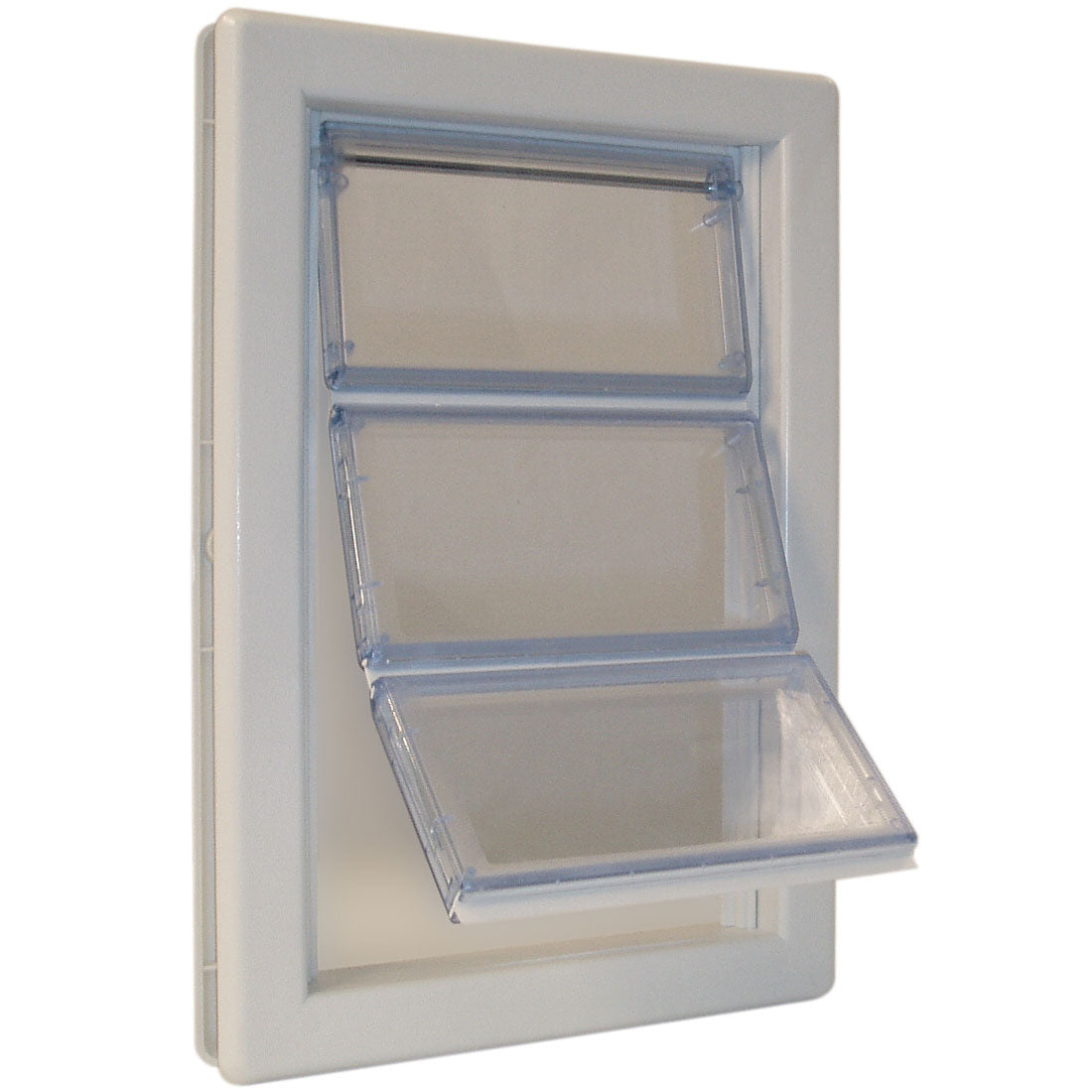 Ideal Pet Products Air-Seal Pet Door Extra Large White 2.25" x 13.75" x 18.62"