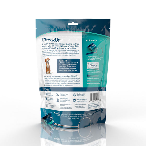 Coastline Global CheckUp At Home Wellness Test for Dogs 3" x 7" x 8.5"