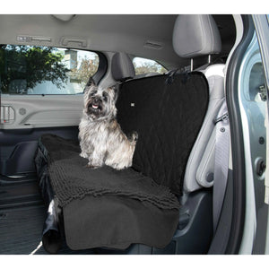 DGS Pet Products Dirty Dog 3-in-1 Car Seat Cover and Hammock Black 54" x 61" x 2"