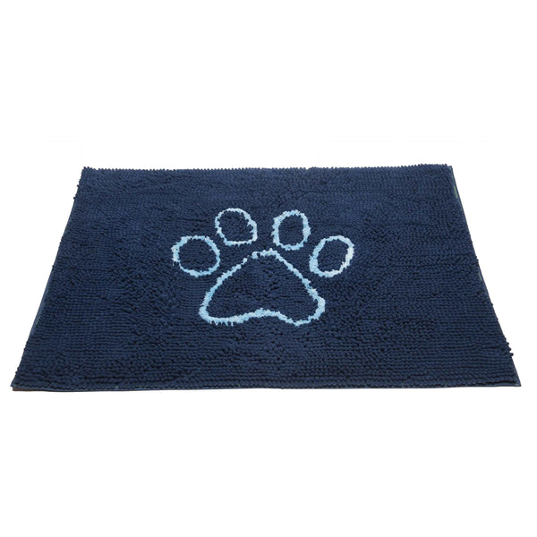 DGS Pet Products Dirty Dog Door Mat Medium Bermuda Blue 31" x 20" x 2"