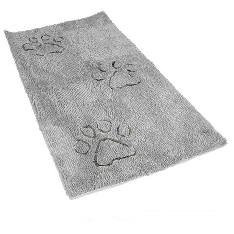 DGS Pet Products Dirty Dog Doormat Runner Silver Grey 60" x 30" x 2"