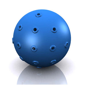 Hugs Pet Products Hydro Dog Ball Toy Blue 2" x 2" x 2"