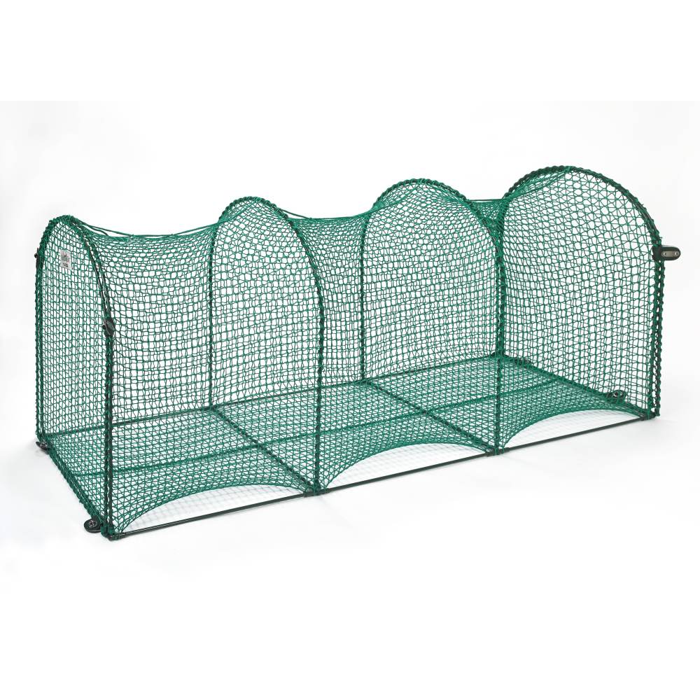 Kittywalk Deck and Patio Outdoor Cat Enclosure Green 72" x 18" x 24"