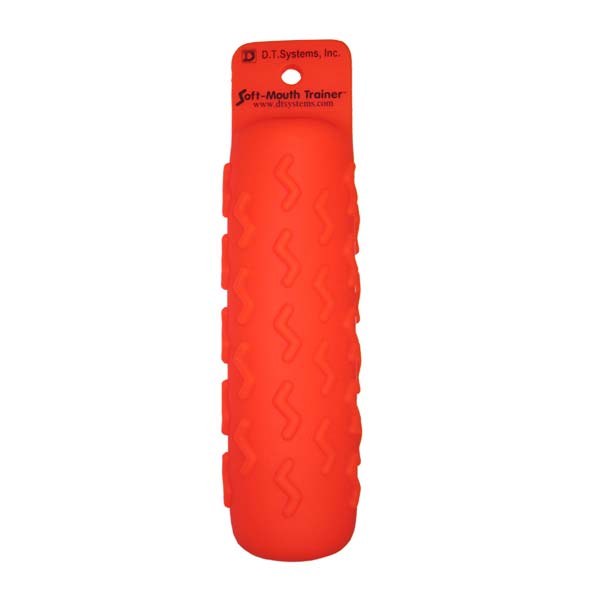D.T. Systems Sporting Dog Soft Mouth Trainer Dummy 3 pack Large Orange 11.5" x 2.5" x 2.5"
