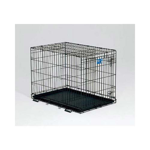 Midwest Life Stages Single Door Dog Crate Black 24" x 18" x 21"