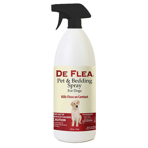 Miracle Corp DeFlea Pet and Bed Spray for Dogs 24 ounces