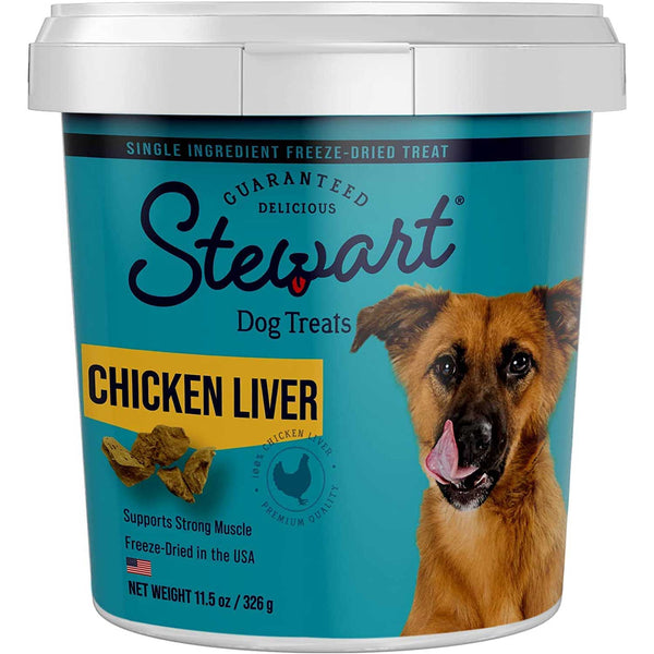 Miracle Corp Stewart Pro-Treat Freeze Dried Chicken Liver 11.5 ounces