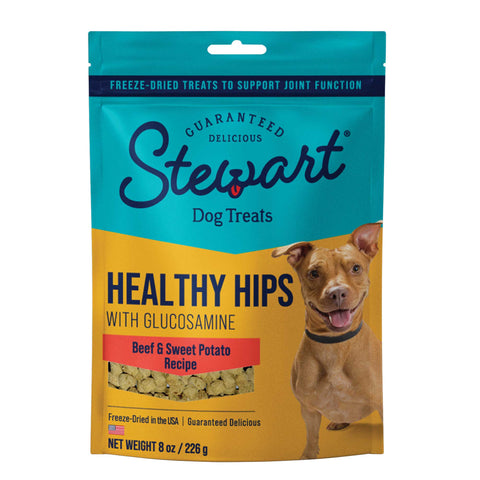 Miracle Corp Stewart Dog Healthy Hips Beef and Sweet Potato Treats 8 ounces