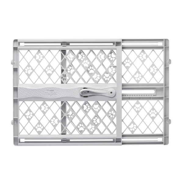 North States Paws Portable Pressure Petgate Gray 26" - 42" x 23"